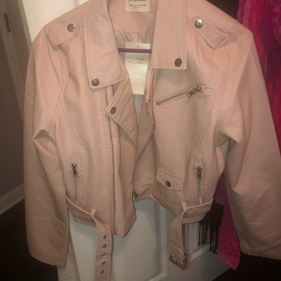Fashion Nova Jackets & Blazers - FASHION NOVA BLUSH JACKET